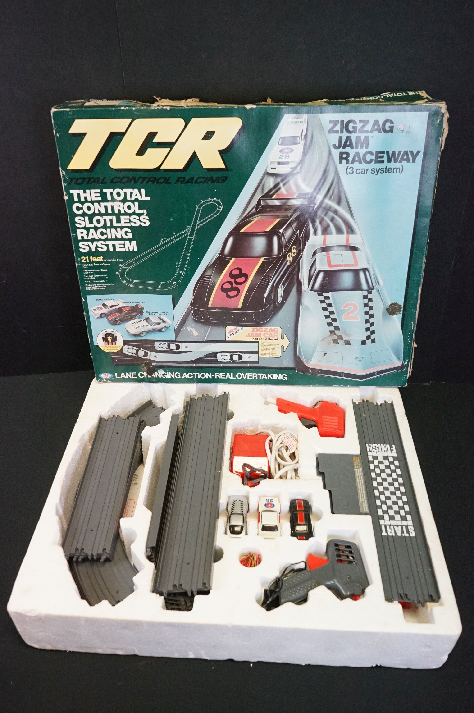 Boxed Scalextric C1023 Le Mans 24hr set, together with a boxed Ideal TCR Total Control Racing 1665-9 - Image 2 of 8