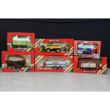 Six boxed Britains diecast metal and plastic agricultural models, to include 9563 Vacuum Tanker,