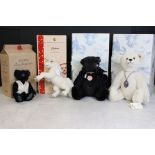 Three boxed limited edition Steiff Bears, to include 420382 Club Event 2003, certificate No.01539,
