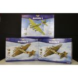 Two Boxed Aviation Archive World War II Europe & Africa 1/72 diecast models to include AA33301