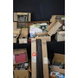 Large quantity of OO gauge model railway accessories to include good selection of trackside card