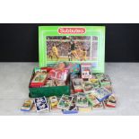 Around 50 boxed/cased card games, mainly vintage Top Trumps examples featuring various subjects plus