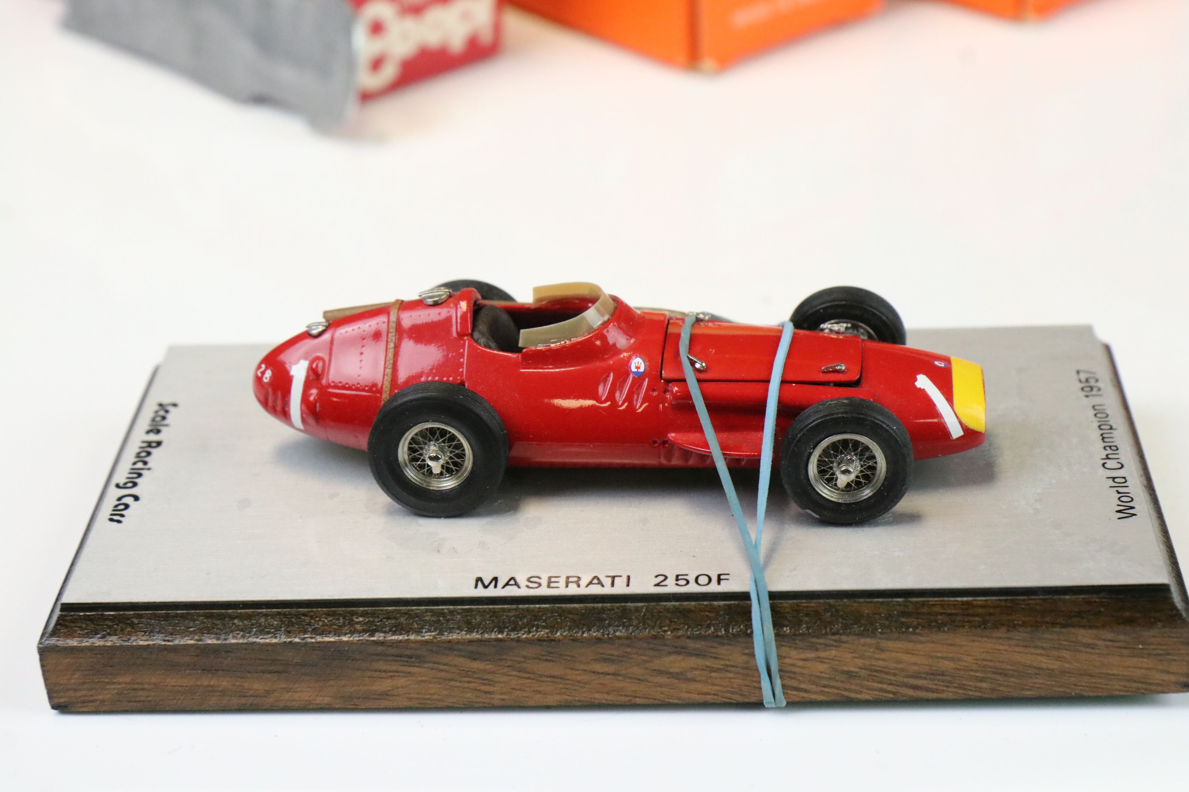 Five boxed white metal model vehicles, to include Mikansue Competition 22 Adler 2.5 LM 1938, - Image 9 of 18