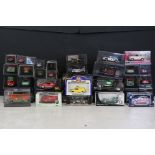 35 Boxed / cased diecast models to include IXO Models, Brumm, Paul's Model Art Minichamps, Hot