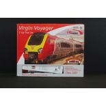 Boxed Bachmann OO gauge 30-601 Virgin Voyager Set 3 Car Train Set, contains 3 cars, track &