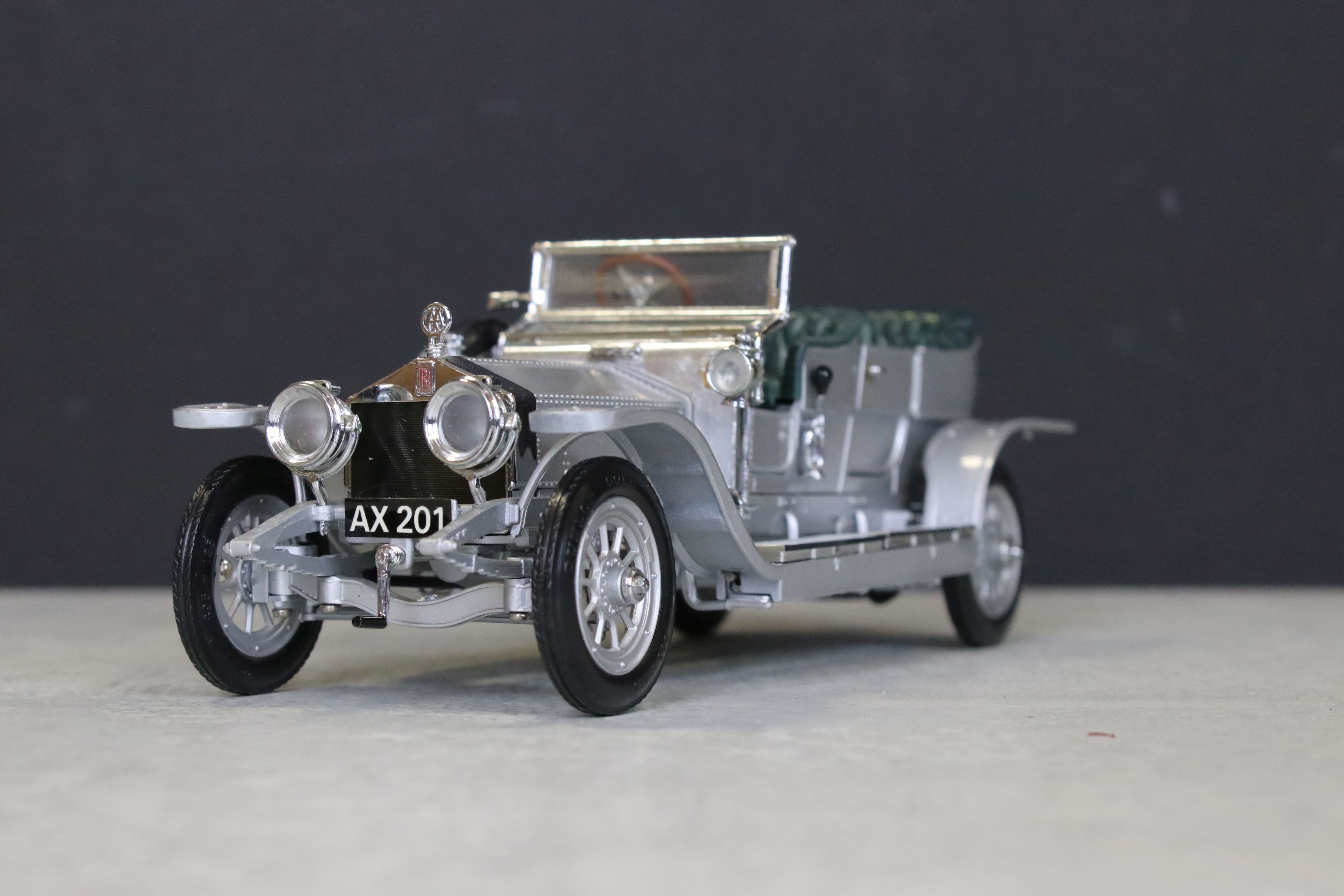 Three boxed Franklin Mint Precision diecast models to include 1906 Rolls Royce Silver Ghost, 1961 - Image 3 of 16