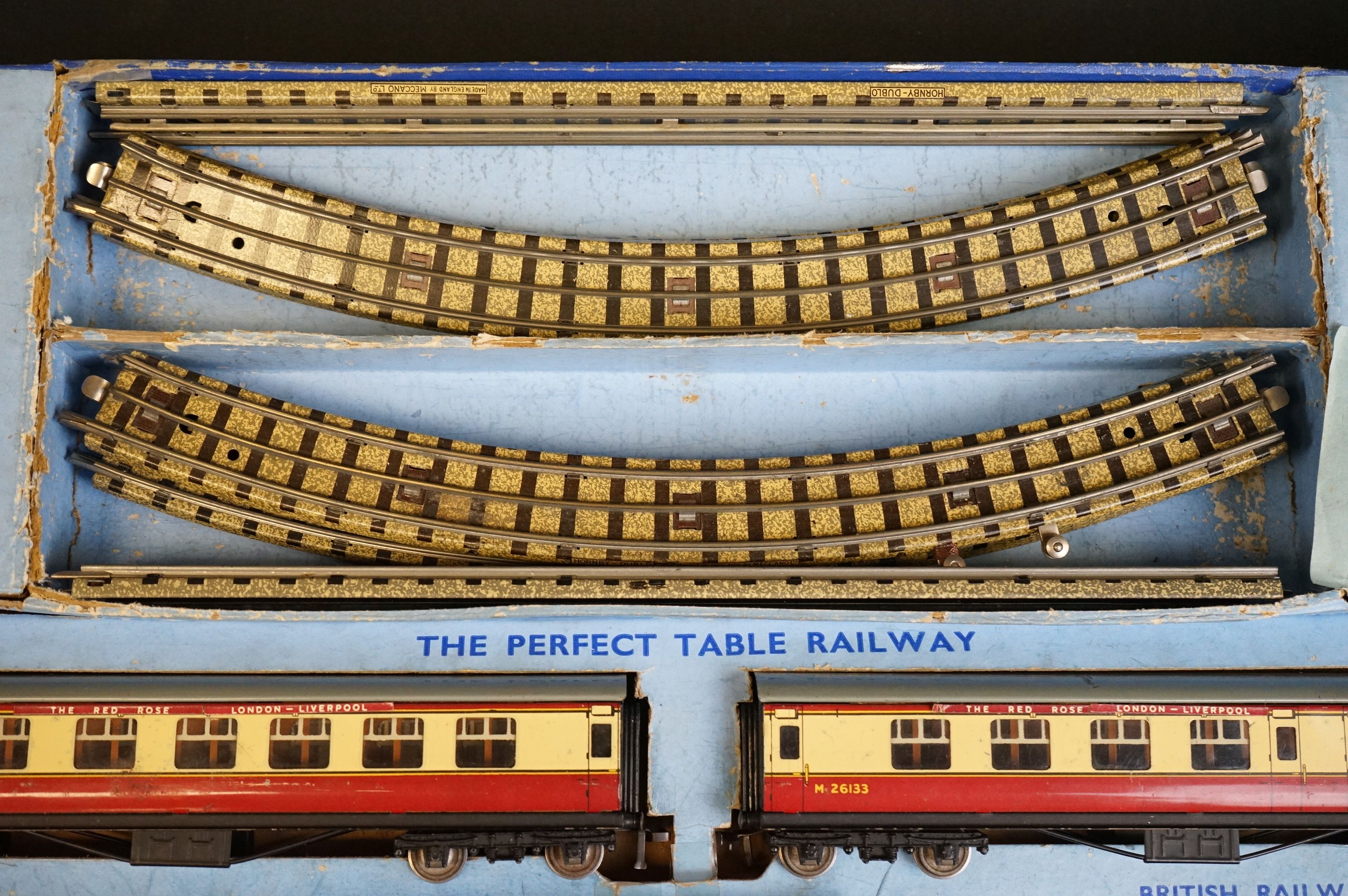 Three boxed Hornby Dublo train sets to include 2 x EDP12 Passenger Train with Duchess of Montrose - Image 6 of 17