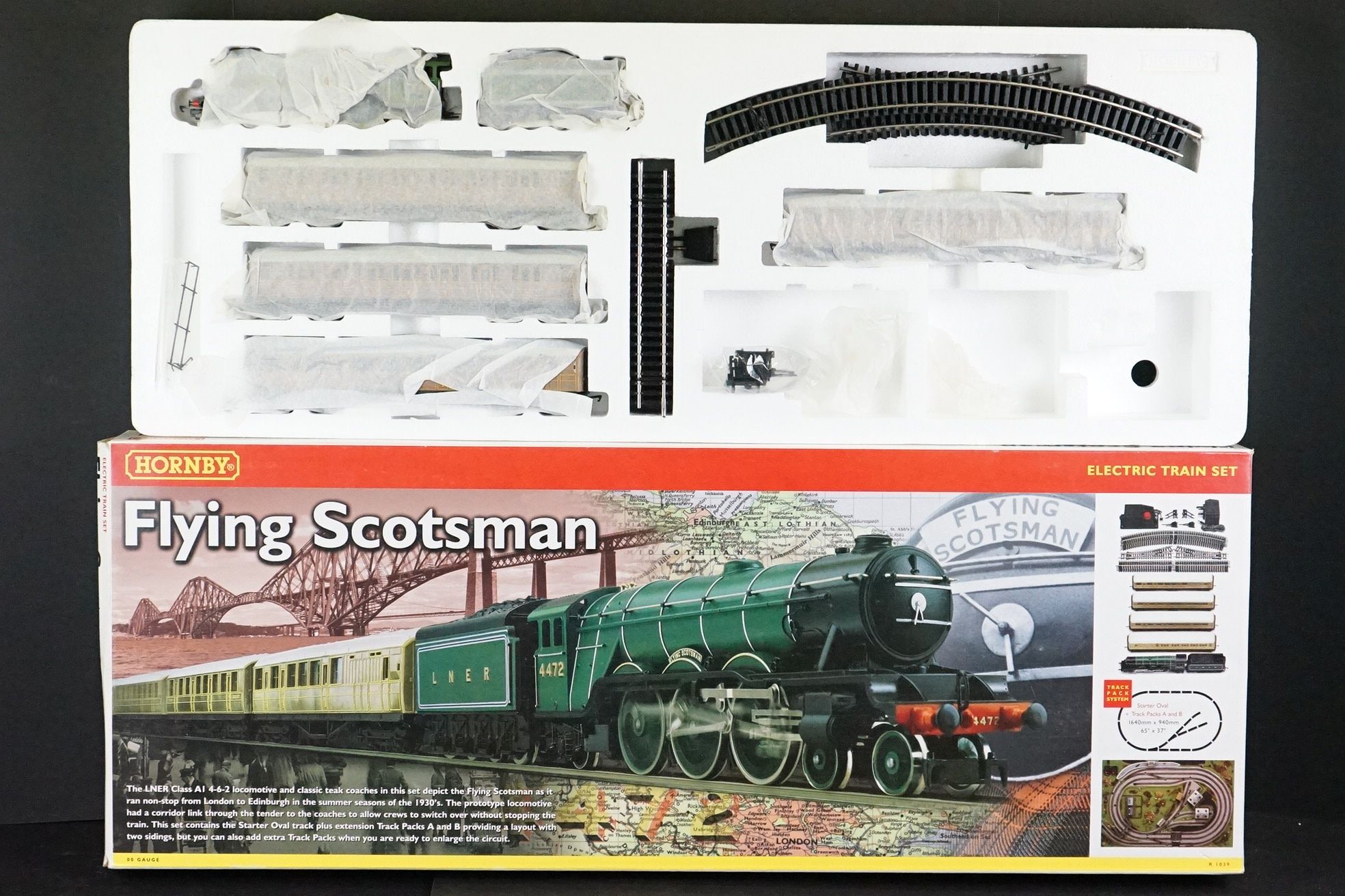 Two boxed Hornby OO gauge electric train sets to include R1039 Flying Scotsman and R1048 The Western - Image 7 of 11