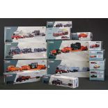 14 Boxed Corgi Classics Heavy Haulage diecast models to include 17701 Pickfords, 17602 Sunter Bros