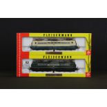 Two boxed Fleischmann HO gauge locomotives to include 4380 & 4381