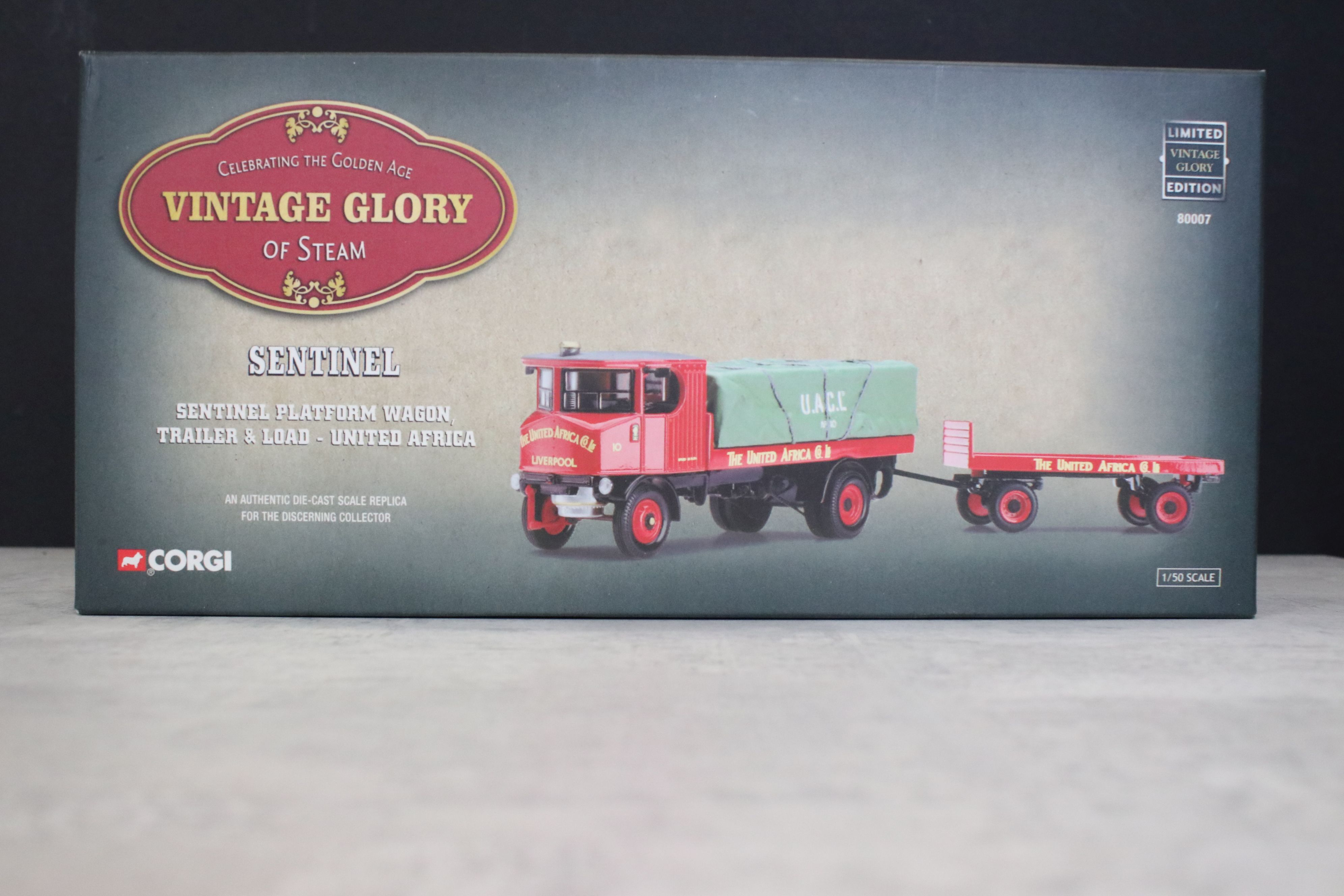 Nine Boxed Corgi diecast model trucks to include 2 x 1:50 ltd edn (75406 Ken Thomas Ltd, 75803 - Image 5 of 9