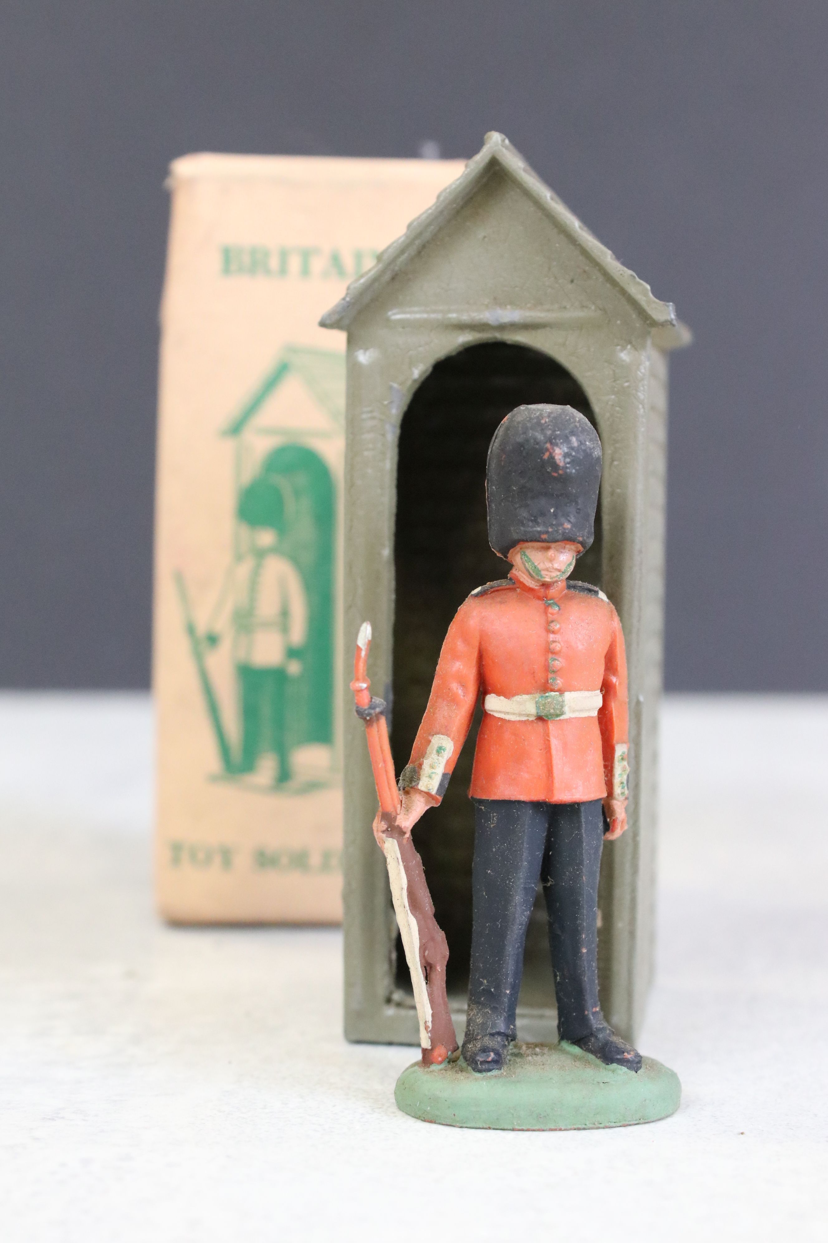 Five Boxed Mid 20th C onwards metal soldier figure sets to include Britains Drums & Bugles of the - Image 7 of 23