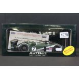 Autograph - Boxed Auto Art Motorsport Bentley Speed 8 2003 Le Mans winning car diecast model, signed