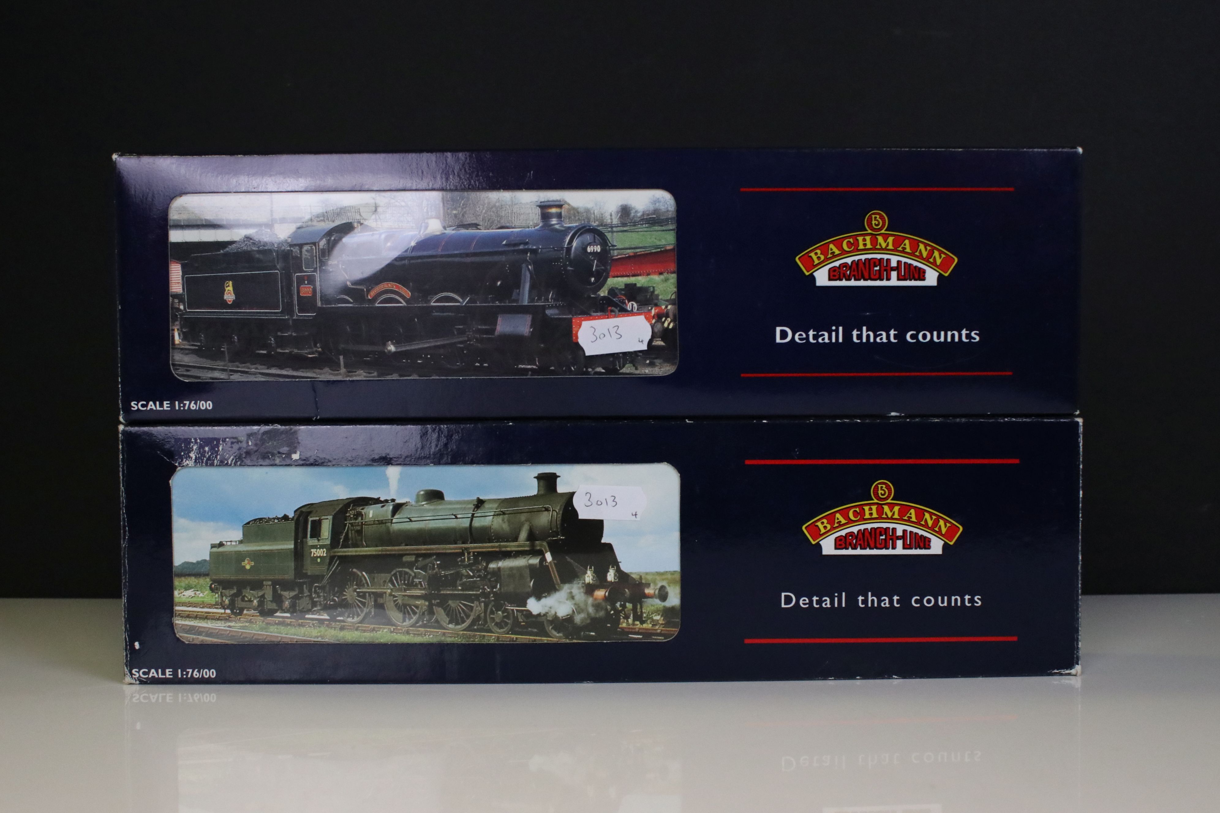 Four boxed Bachmann OO gauge locomotives to include 31102A Standard 4MT 75072 BR Lined black e/crest - Image 4 of 5