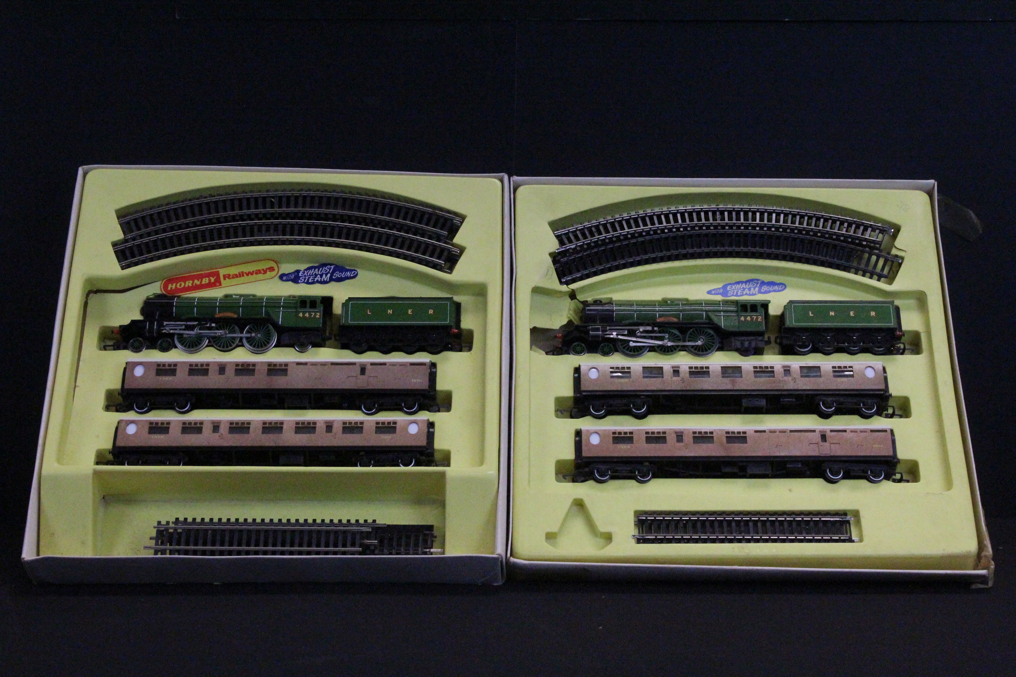 Three boxed Triang Hornby OO gauge train sets to include R508 Flying Scotsman, RS608 Flying Scotsman - Image 5 of 14