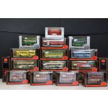 22 Boxed EFE Exclusive First Editions diecast model buses, featuring War Time Buses, The Routemaster