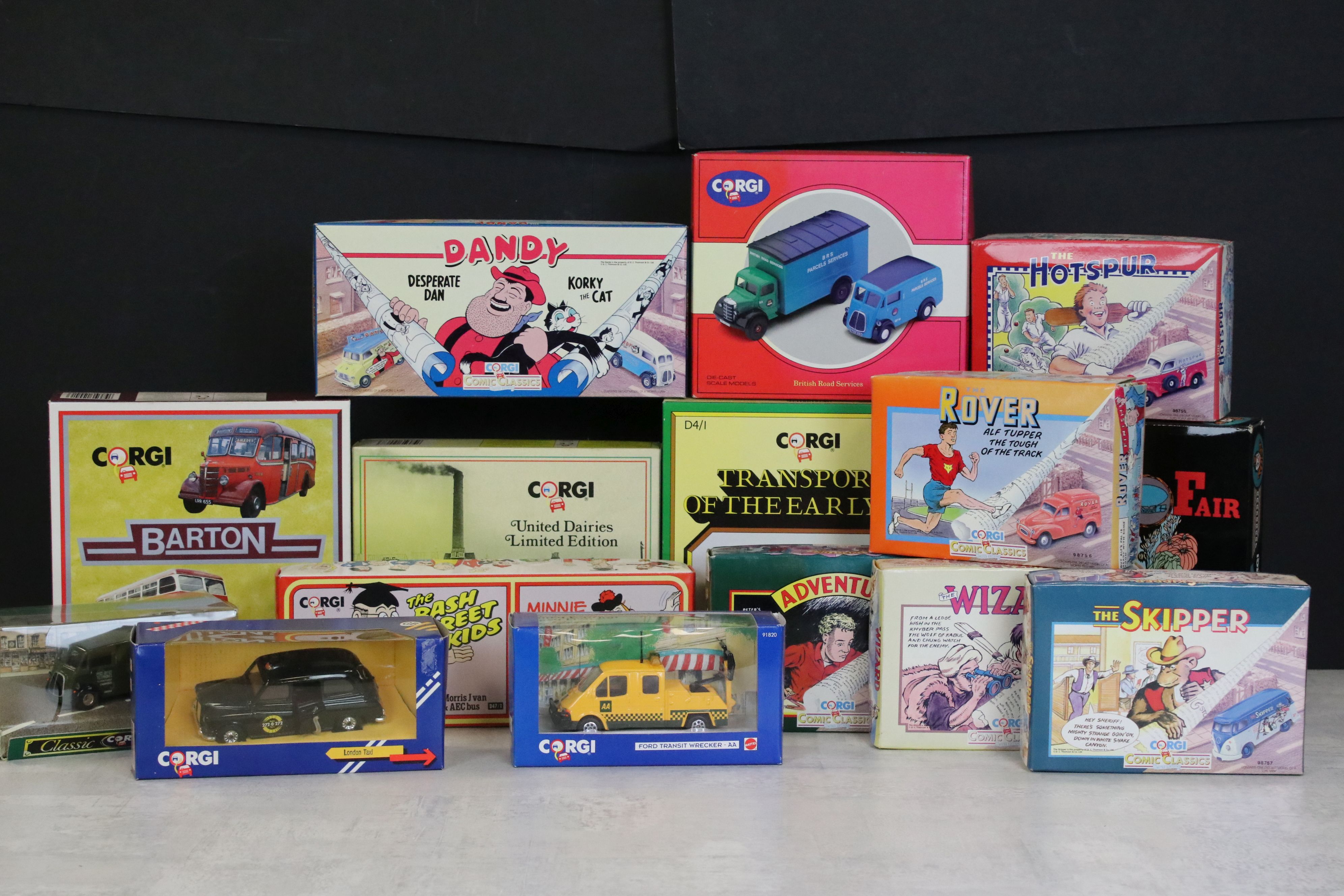 Group of boxed Corgi diecast models / sets, to include Comic Classics, Limited Edition York Fair,