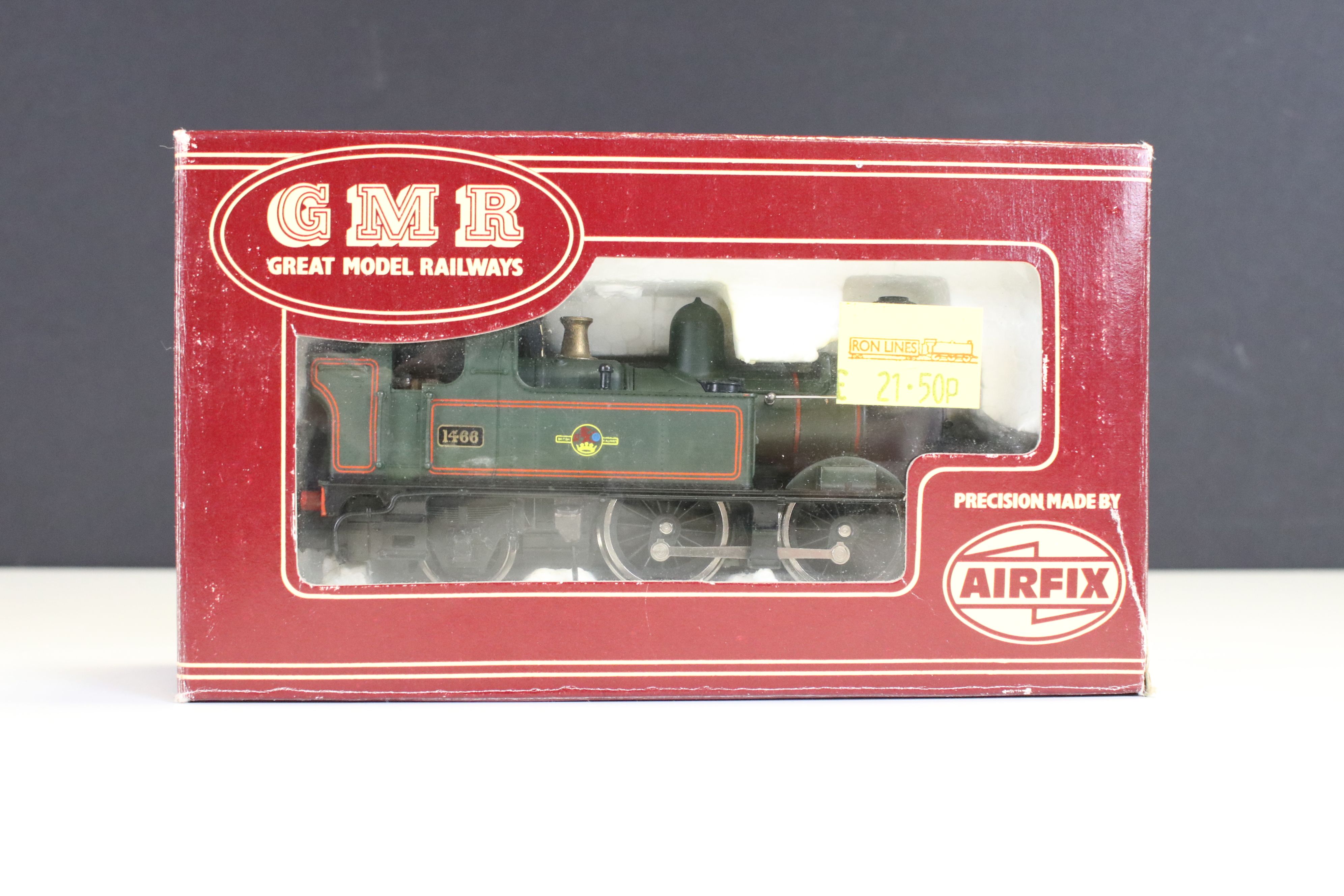 Four boxed Airfix OO gauge locomotives to include 54150-1 Prairie Tank Locomotive 2-6-2 GWR green - Image 4 of 4