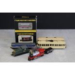 Group of N gauge model railway to include Grafar Spitfire locomotive, Lima D2785, Arnold 0-6-0 157