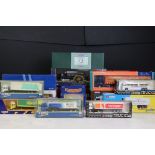 14 Boxed Corgi diecast model trucks & commercial vehicles to include 3 x ltd edn Hauliers of