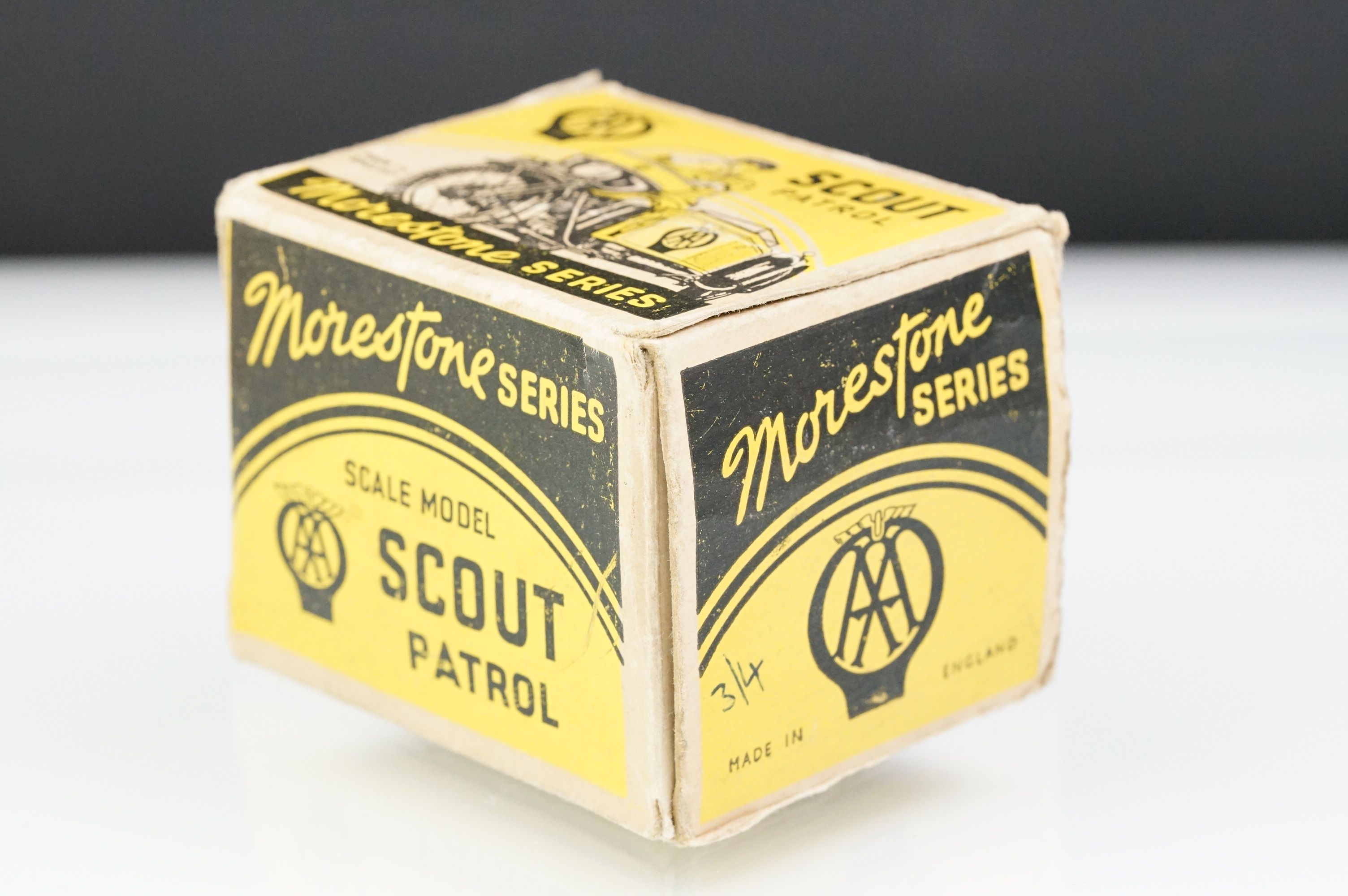 Boxed Morestone Series AA Scout Patrol diecast models, play worn with tatty box - Image 13 of 13