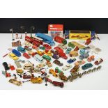 Quantity of play worn diecast models, mainly featuring Matchbox 75 Series examples to include