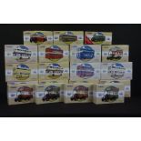 19 Boxed Corgi Public Transport from Corgi diecast models to include 2 x 97870 Karrier W4