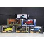 Six Boxed diecast models to include 3 x Eagle Collectibles by Universal Hobbies 1/18 scale (442000
