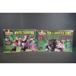 Power Rangers - Two boxed Bandai Power Rangers figures to include 2242 Tor The Shuttle Zord with