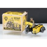 Boxed Morestone Series AA Scout Patrol diecast models, play worn with tatty box