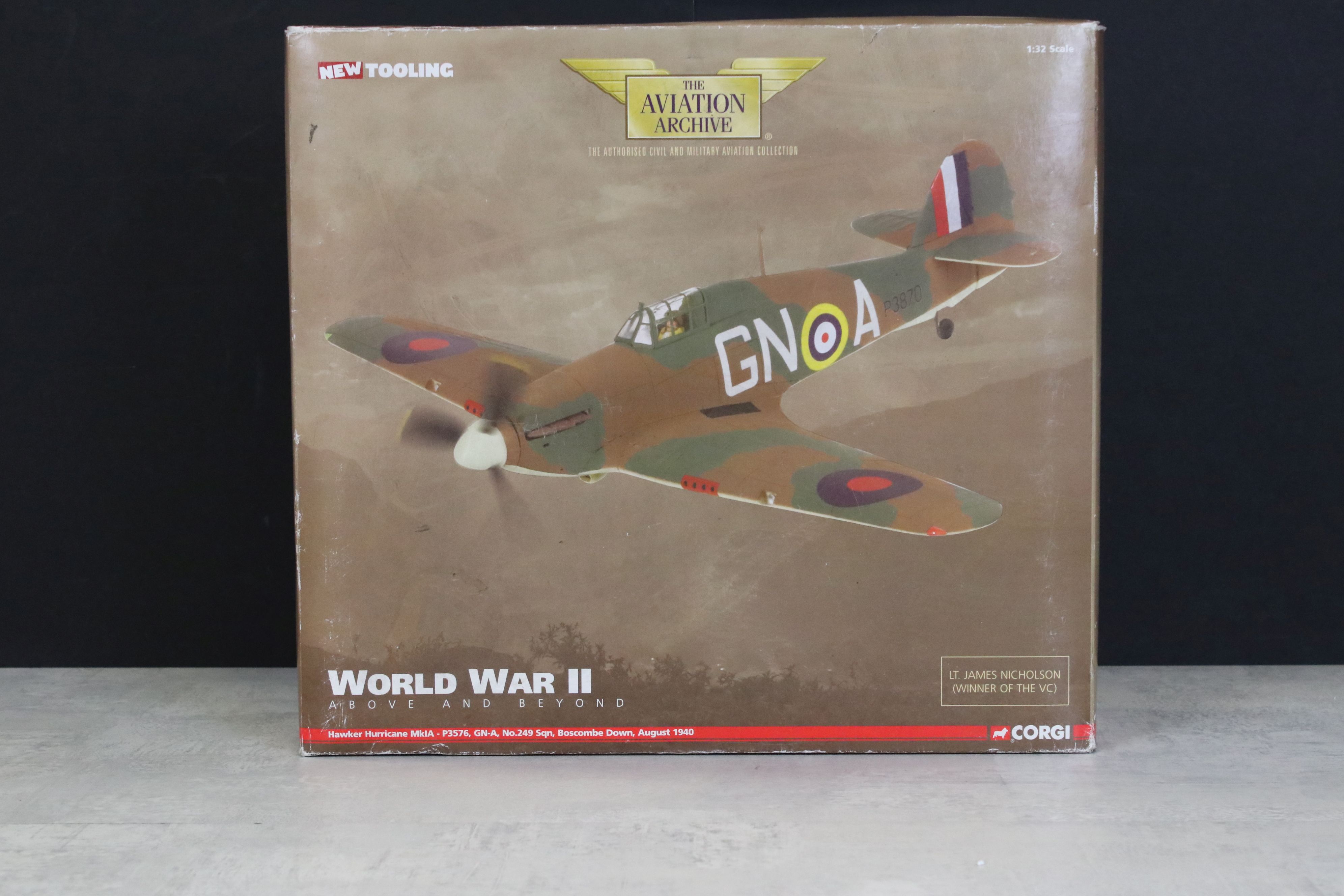 Two Boxed Corgi Aviation Archive 1:32 World War II diecast models to include AA34901 'Attack By - Image 2 of 15