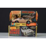 Boxed Corgi 261 James Bond Aston Martin DB5 diecast model with 2 x ejector figures, secret