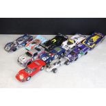 Ten AUTOart & Minichamps 1/18 scale diecast racing car models, to include 6 x AUTOart (0192