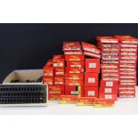 Large quantity of OO gauge track to include boxed Triang examples and boxed Pewco Streamline