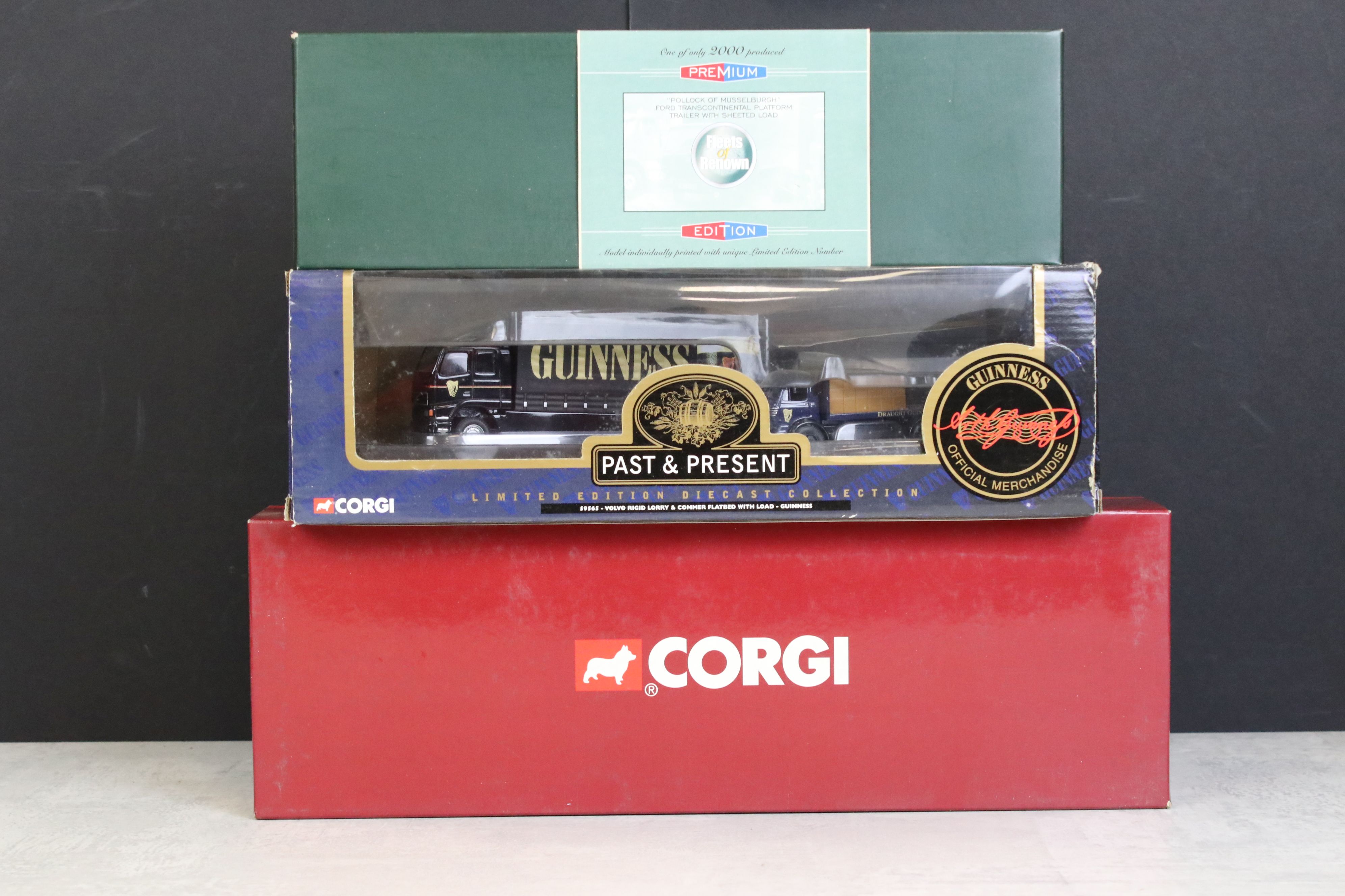 14 Boxed Corgi diecast model trucks & commercial vehicles to include 3 x ltd edn Hauliers of - Image 2 of 10