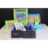 Subbuteo - Collection of accessories to include boxed 61217 Terraces, 5 x Scoreboards, Argentina &