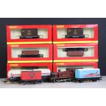 Quantity of OO gauge model railway to include 6 x boxed Hornby items of rolling stock, Hornby 0-6-