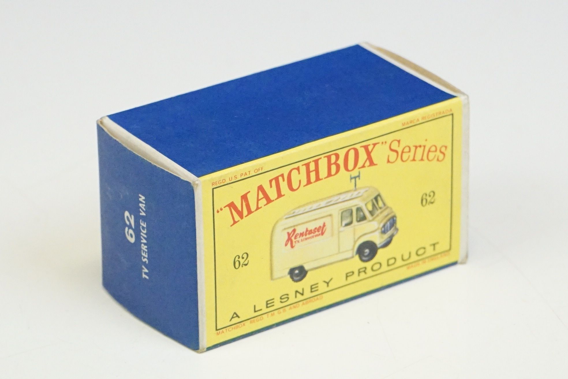 Three boxed Matchbox Lesney diecast models to include 20 Ever Ready Transport Truck, 62 TV Service - Image 8 of 21