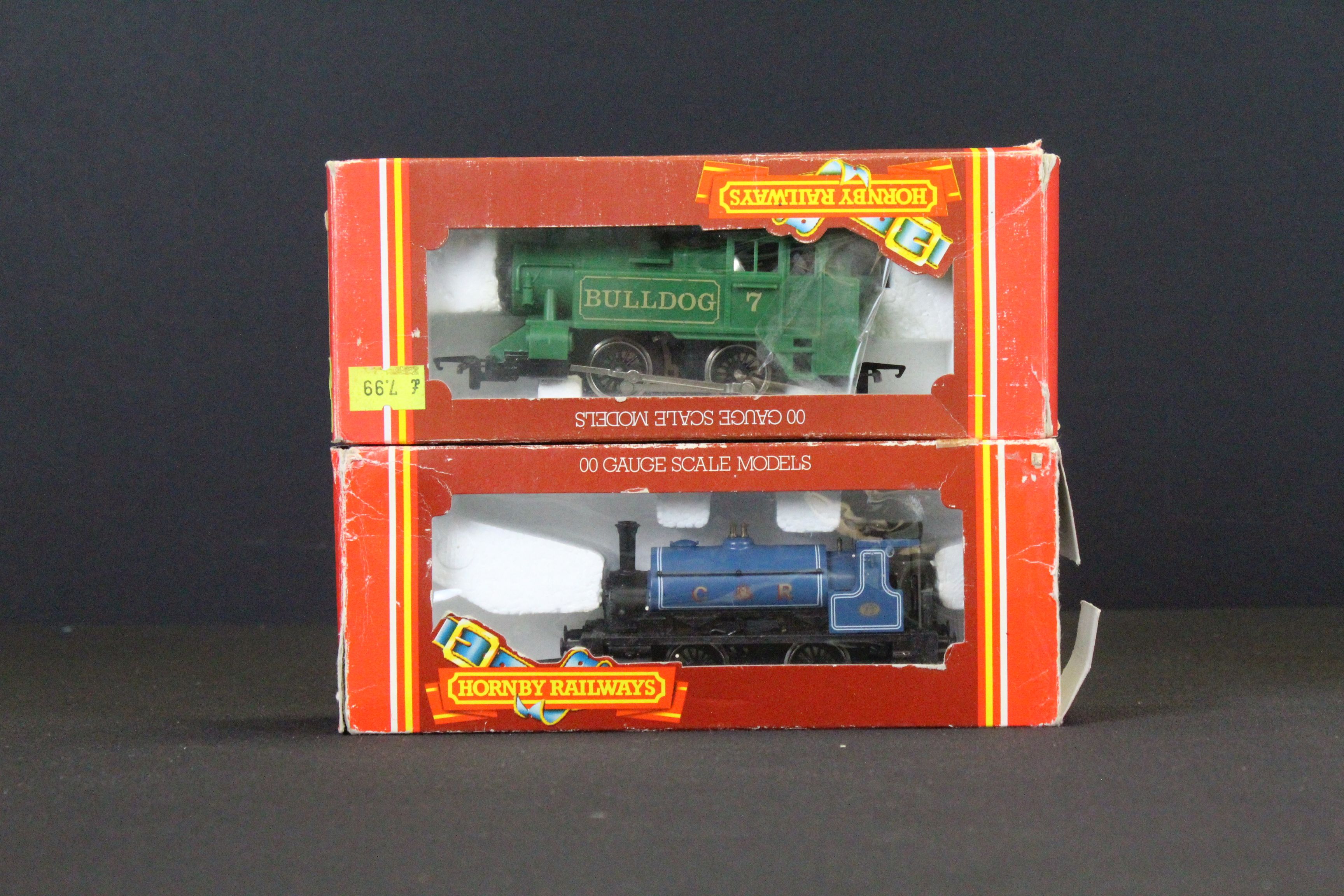 Four boxed Hornby OO gauge locomotives to include R369 BR Class 37 Diesel Blue Livery, R256 0-4-0 - Image 2 of 3