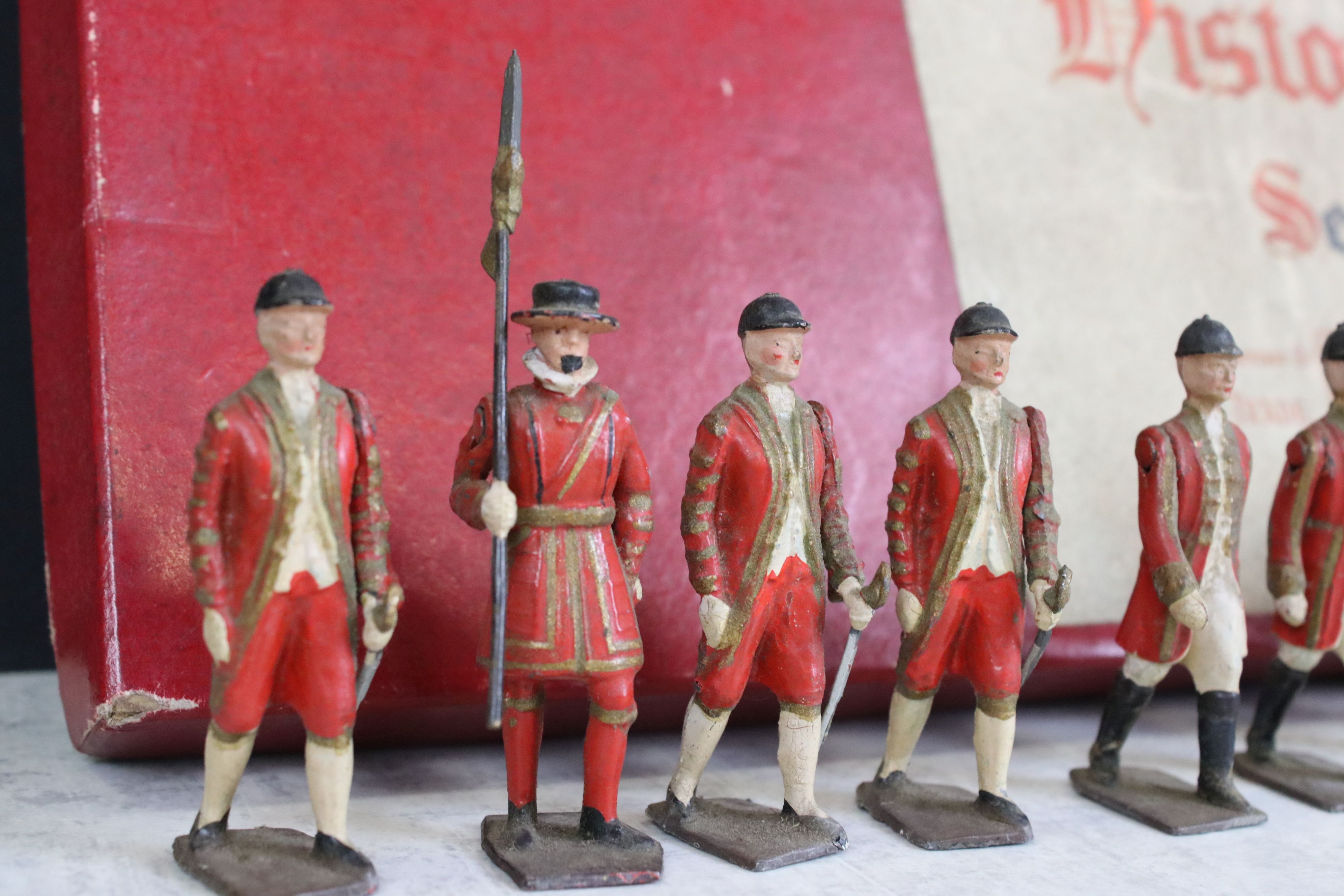 Three Boxed Britains Historical Series metal figure sets to include 2094 State Open Landau (tear - Image 4 of 16