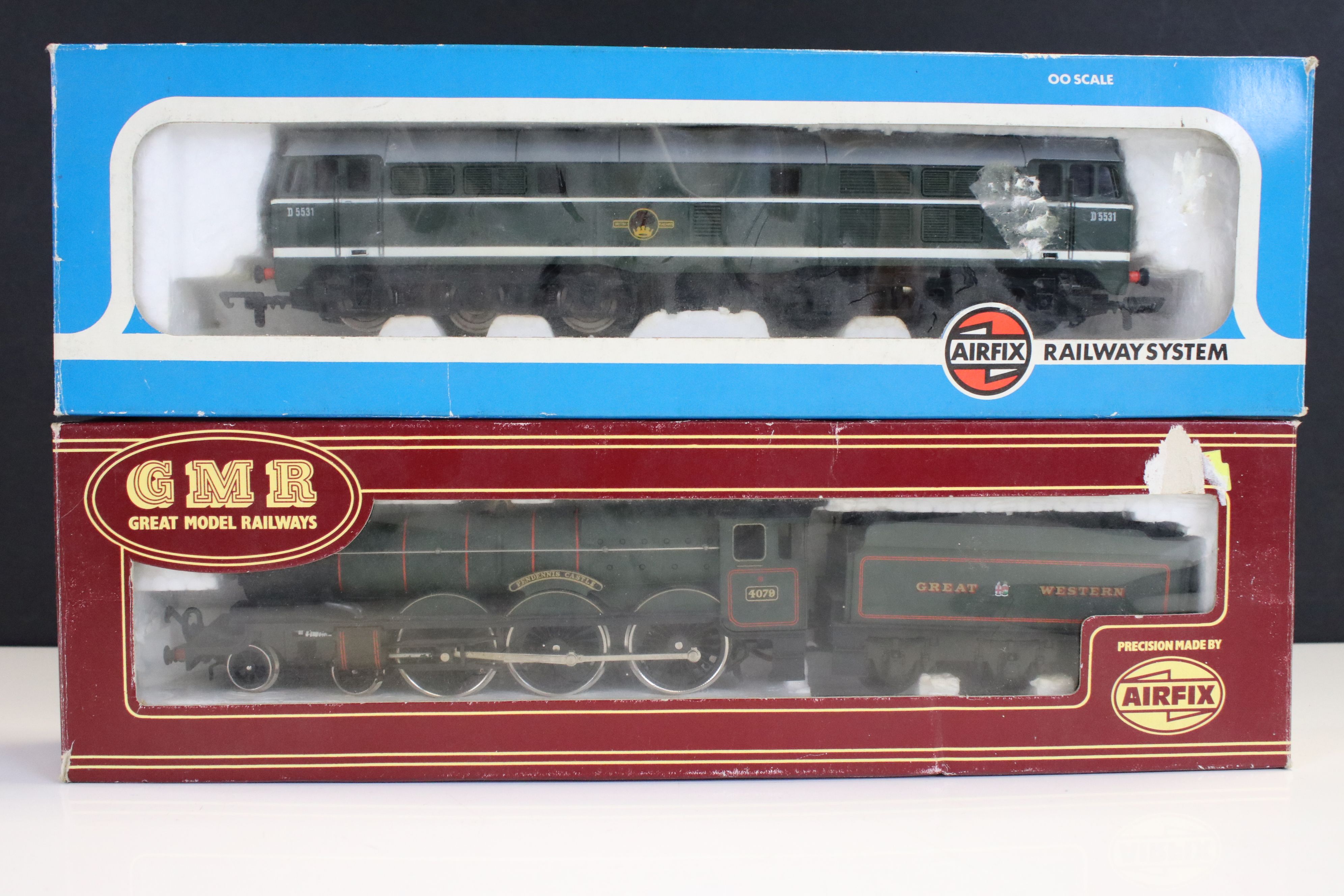 Four boxed Airfix OO gauge locomotives to include 54150-1 Prairie Tank Locomotive 2-6-2 GWR green - Image 2 of 4