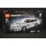 Lego - Boxed Lego Creator 10262 James Bond Aston Martin DB5, previously built and re-boxed by vendor