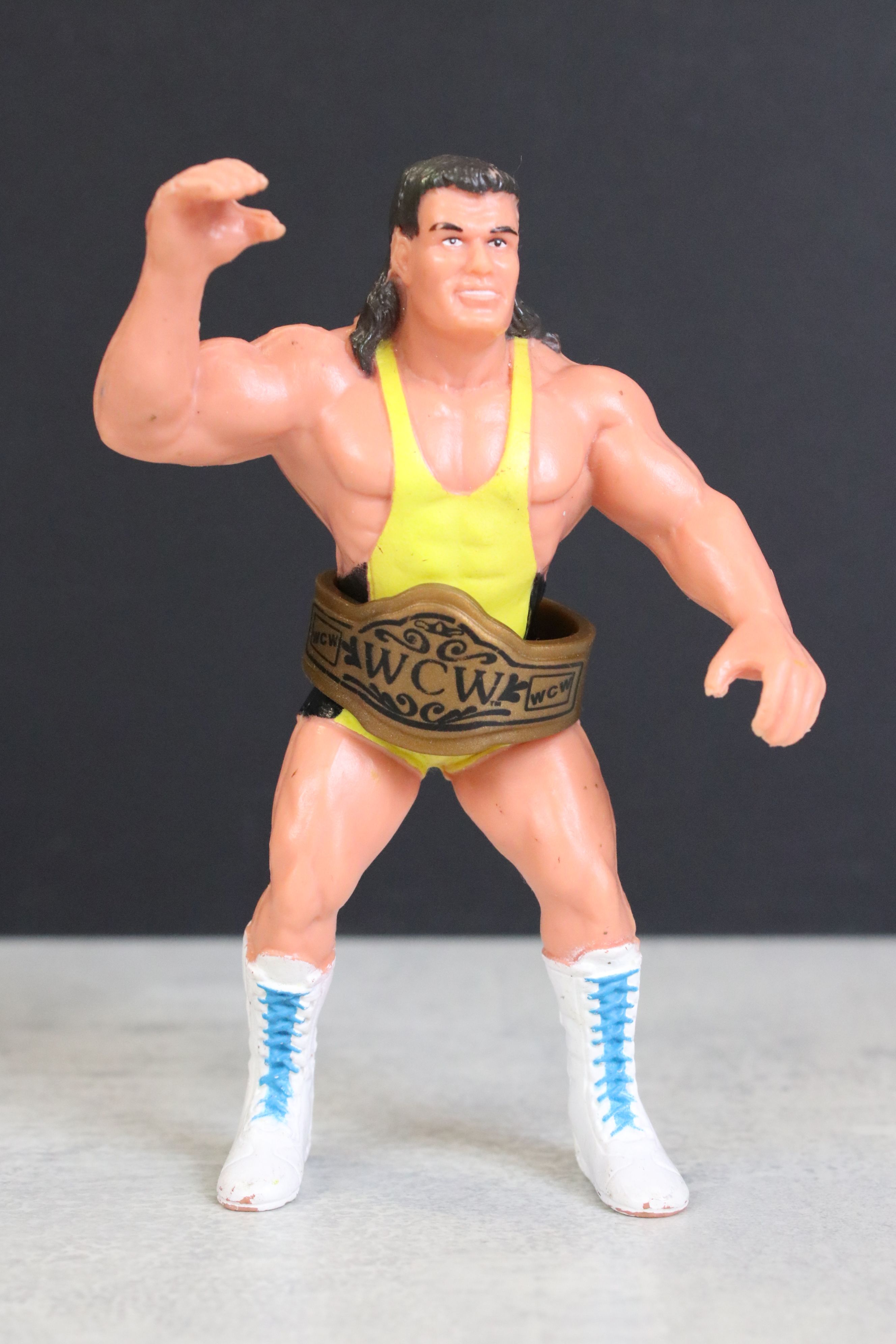 WWF / WCW Wrestling - Nine original figures to include 5 x Hasbro WWF (The Rockers, Skinner, Hulk - Image 13 of 14