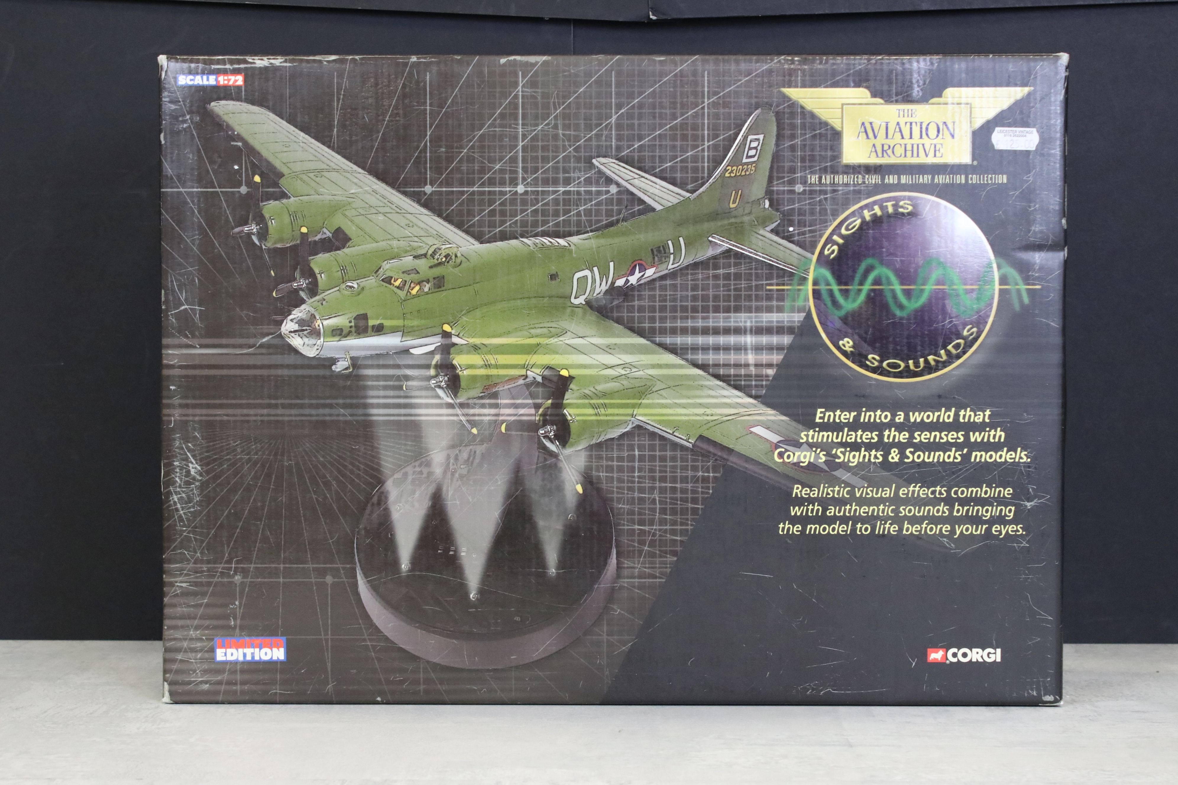 Two Boxed Corgi Aviation Archive 1/72 ltd edn military aircraft diecast models with certificates - Image 12 of 21