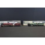 Two boxed Wrenn OO gauge locomotives to include W2226 4-6-2 London City BR and W2247 4-6-0 Clun