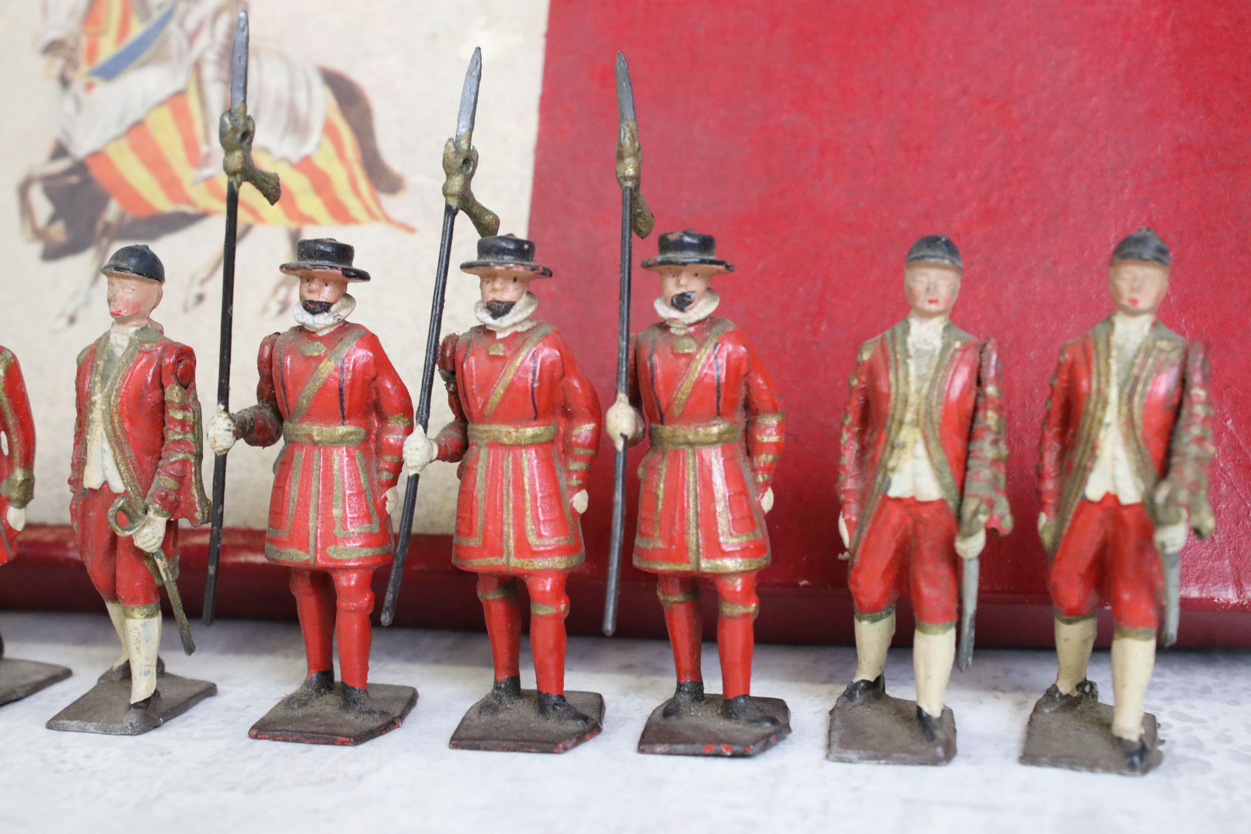 Three Boxed Britains Historical Series metal figure sets to include 2094 State Open Landau (tear - Image 5 of 16