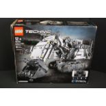 Lego - Boxed Lego Technic 42100 Liebherr R 9800 Excavator, previously built and re-boxed by vendor