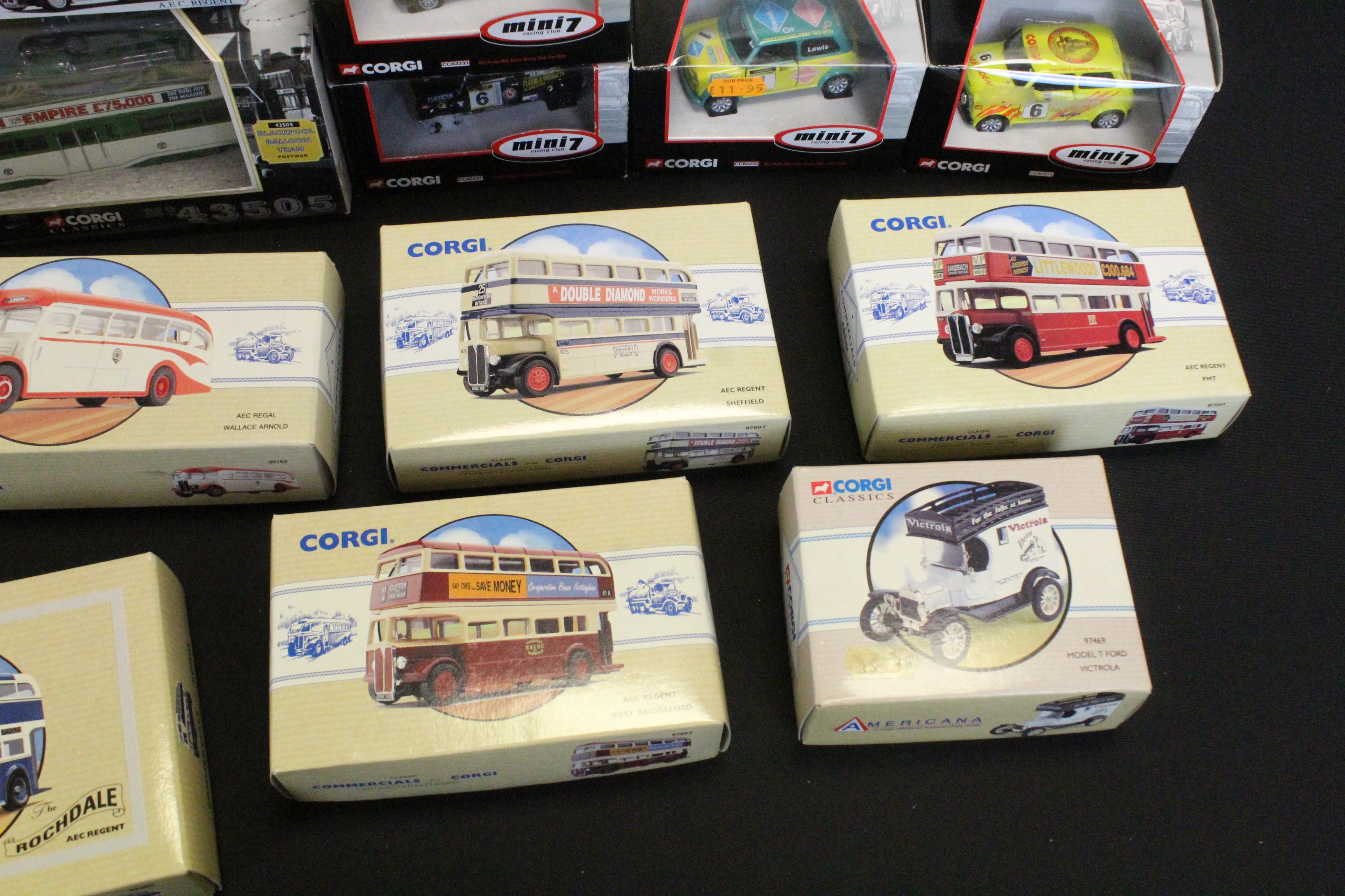 24 Boxed Corgi diecast models to include 11 x Classic Commercials from Corgi (97003, 98162, 97765, - Image 3 of 8