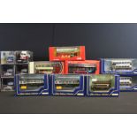 16 Boxed / cased diecast models to include 3 x Creative Masters Brighton & Hove buses, 6 x Corgi