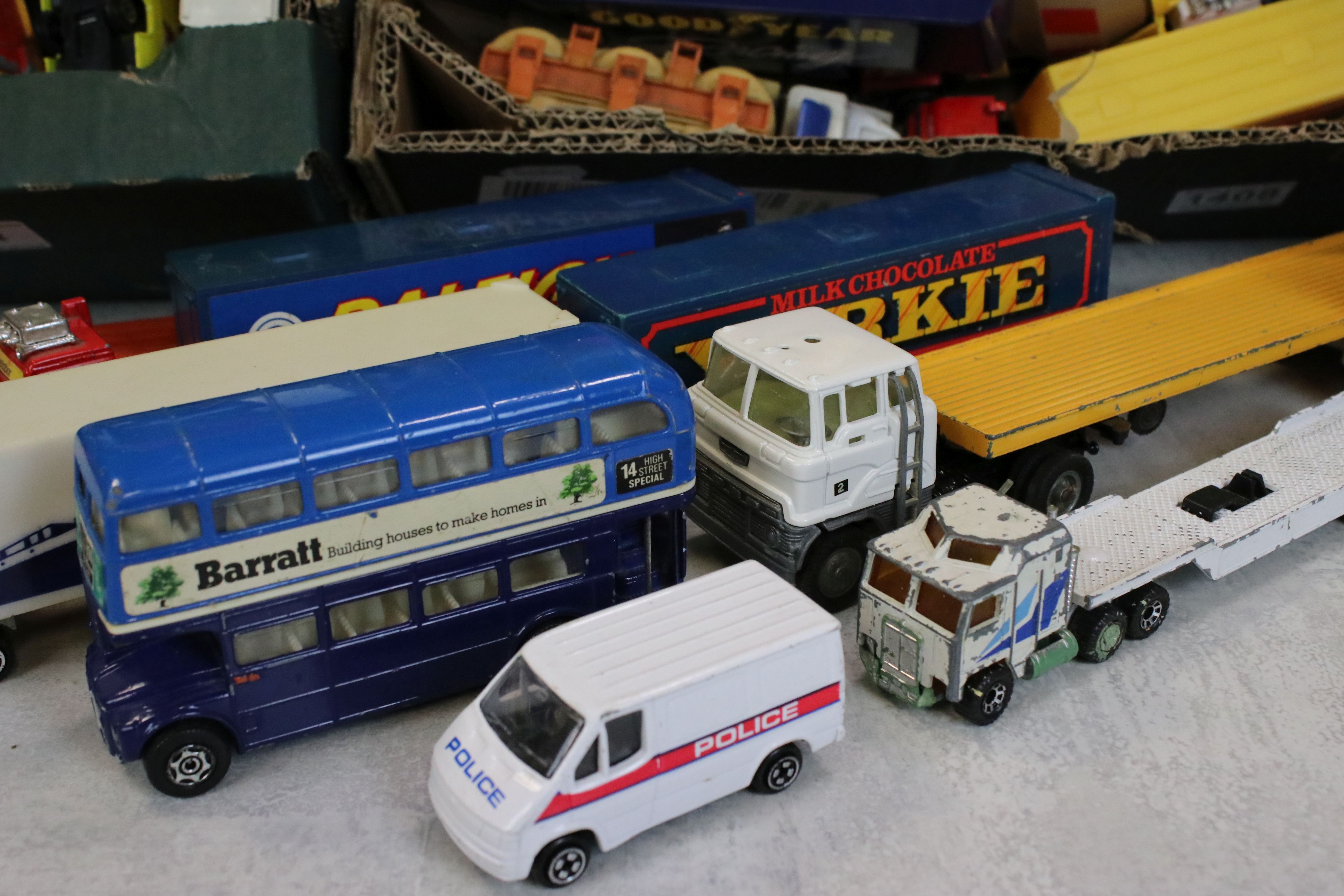 Quantity of play worn diecast models from the mid 20th C onwards to include Corgi, Matchbox etc - Image 2 of 11